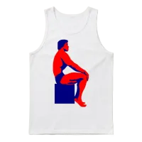 Arnold Schwarzenegger Unisex Tank Top - White – 1