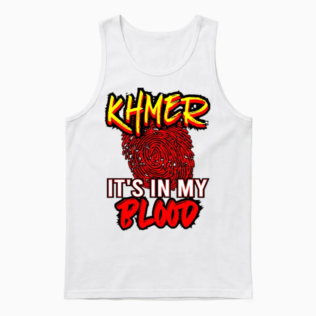 Khmer Cambodian Cambodia Unisex Tank Top in White