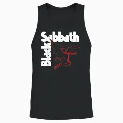 Black Sabbath Official Creature Unisex Tank Top - Black