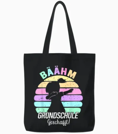 Grundschule Absolvent Abgänger Grundschule Abschluss 2026 Tote Bags - Black