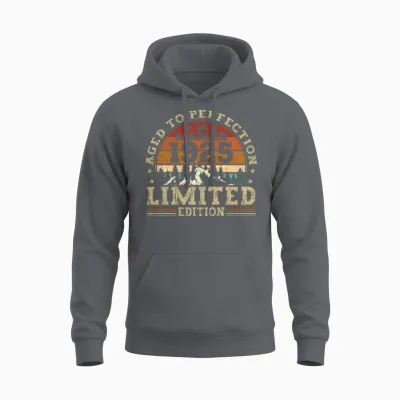 Jahrgang 1925 Retro Vintage Unisex Hoodie - Charcoal