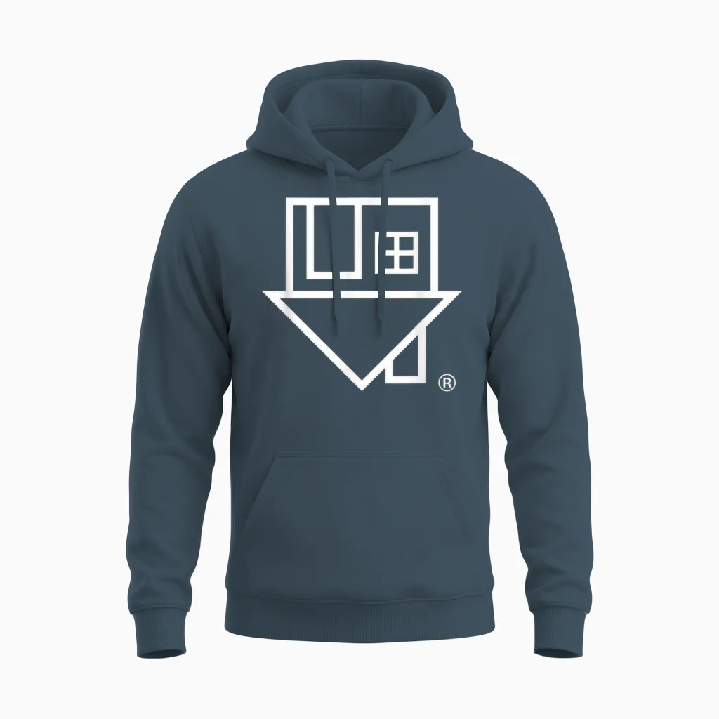 Das Nachbarschaftshaus-Logo Unisex Hoodie in Dark Heather