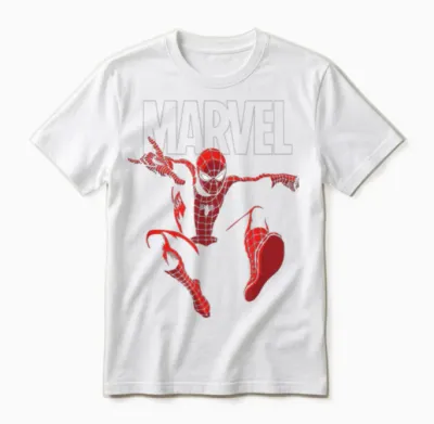 Marvel Spider-Man Strike Unisex T-Shirt - White