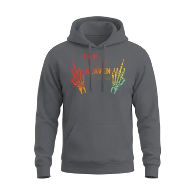 Even Savage Bitches Go to Heaven Funny-Jelly Roll Unisex Hoodie - Charcoal