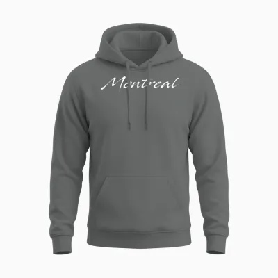 Montreal Unisex Hoodie - Graphite Heather