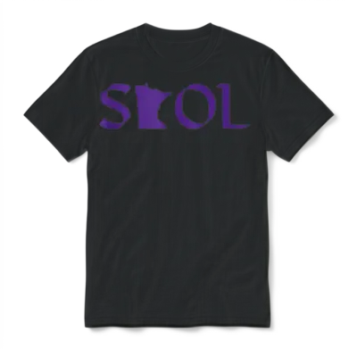 Skol Viking Unisex T-Shirt - Black