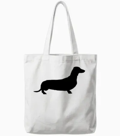 Dog Tote Bags - White