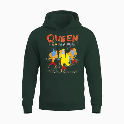 Queen Official Art of Magic T-Shirt, Black Unisex Hoodie - Forest