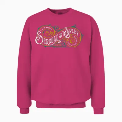 Scrooge and Marley Counting House Christmas Carol Vintage Unisex Sweatshirt - Heliconia