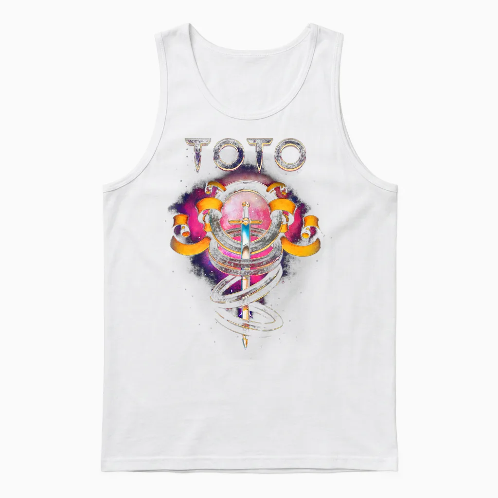 Toto Sword 1978 T-Shirt Haut De Gamme Unisex Tank Top in White