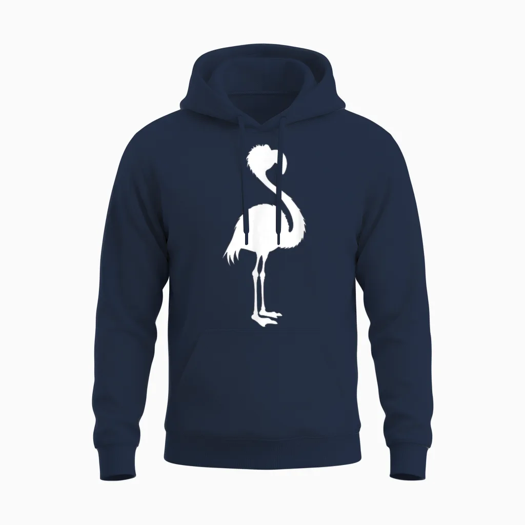 Flamingo Costume Flamingo Costume Carnival Animal Costume Unisex Hoodie in Navy
