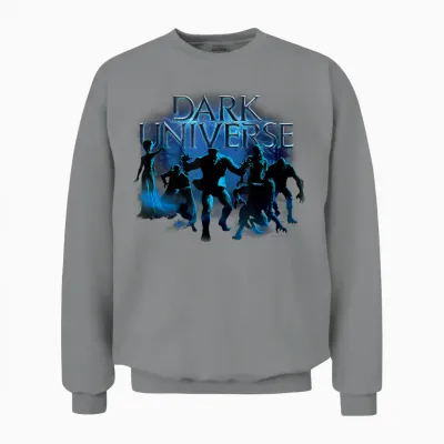 Universal Epic Universe Dark Universe Monsters Unisex Sweatshirt - Sport Grey