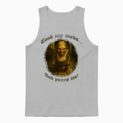 Goblin Chef Mischief Unisex Tank Top - Ash