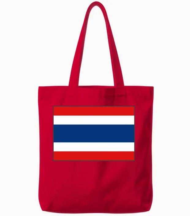 Thailand Tote Bags in Red
