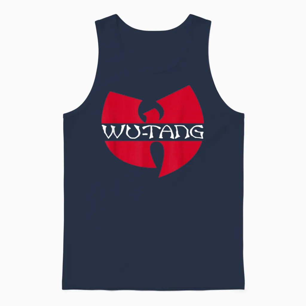 Wu-Tang Austria Clan Logo Unisex Tank Top in Navy