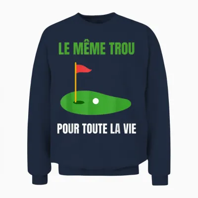 Evg Homme Futur Marié Humour Unisex Sweatshirt - Navy
