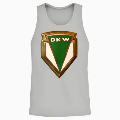 Dkw Deutscher Auto Union Mfg Autohersteller Retro Vintage Logo Unisex Tank Top - Ash