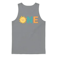 1st Birthday Unisex Tank Top - Sport Grey – 1