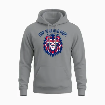 Holland Nederland Flag Dutch Lion Netherlands Pride Unisex Hoodie - Sport Grey