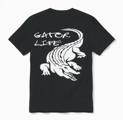 Gator Life Unisex T-Shirt - Black
