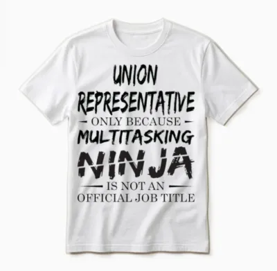 Ninja Union Representative Unisex T-Shirt - White