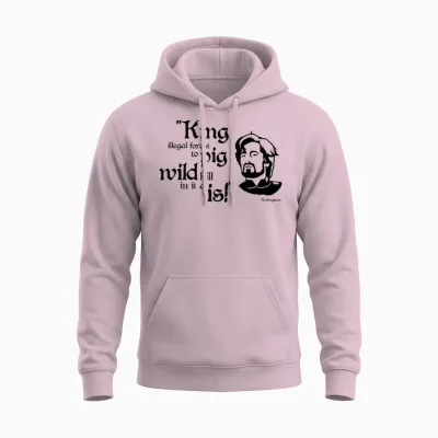 Sheriff of Rottingham – Robin Hood Men in Tights Unisex Hoodie - Light Pink