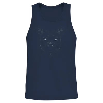 Dog Dogs Dog Lovers Dog Owners American Unisex Tank Top - Navy