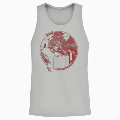 Official Mgk Lost Americana Unisex Tank Top - Ash