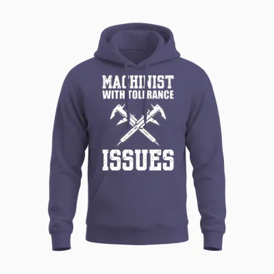 Funny Machinist Machining Supervisor Unisex Hoodie - Heather Sport Dark Navy