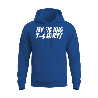 Funny Fishing Unisex Hoodie - Royal