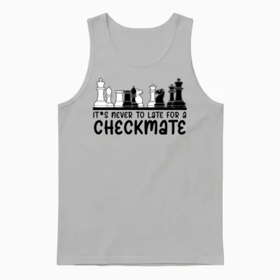 Chess Pieces Chess Set Chess Player Unisex Tank Top - Ash