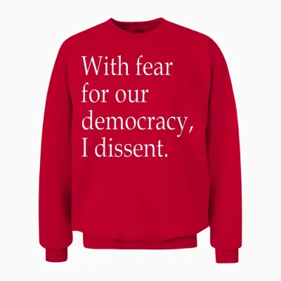 I Dissent Unisex Sweatshirt - Red
