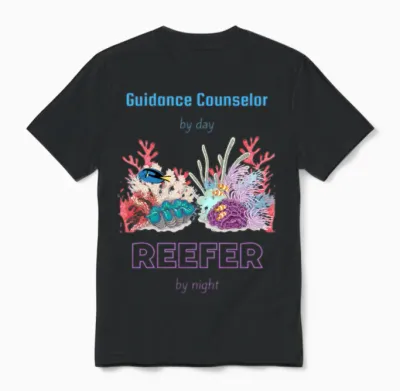 Reefer 20230109t223818046 Retro Unisex T-Shirt - Black