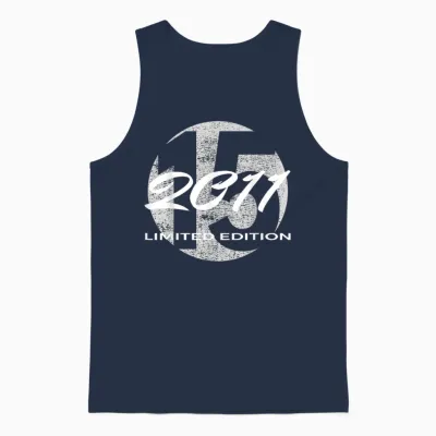 15. Geburtstag Mädchen Junge 15 Jahre 2011 Lustig Geschenk Unisex Tank Top - Navy
