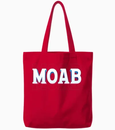Retro - Moab Tote Bags - Red