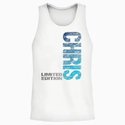 Chris Christian Name Vorname Junge Mann Geburtstag Unisex Tank Top - White