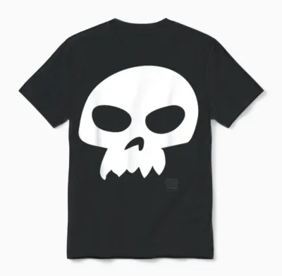 Disney Pixar Toy Story Sid Skull Graphic Unisex T-Shirt - Black
