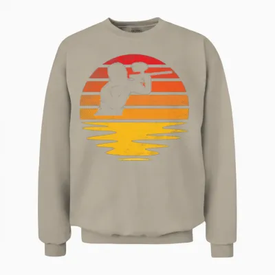 Paintball Retro Unisex Sweatshirt - Sand