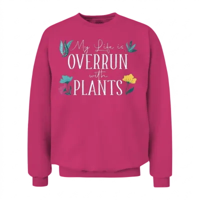 Plant Lover Funny Unisex Sweatshirt - Heliconia