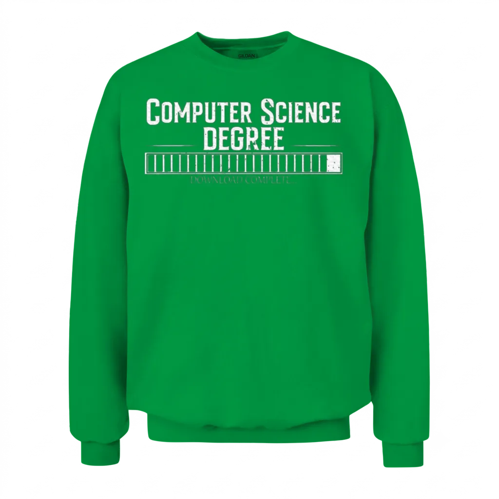 Computer Science Degree Unisex Sweatshirt - Irish Green