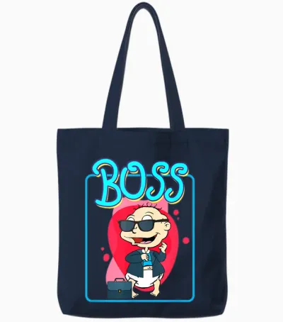 Boss - Tommy Pickles Tote Bags - Navy