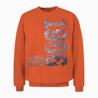 40th Birthday Man Woman 40 Years 1986 Funny Gift Unisex Sweatshirt - Orange