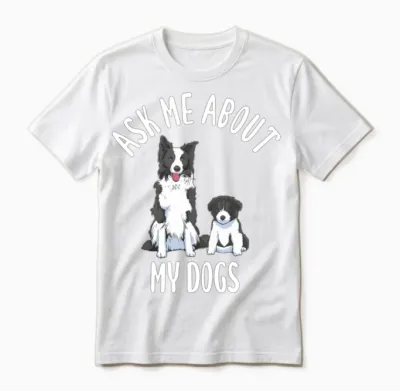Dog Pet Dog Mom Dog Lover Unisex T-Shirt - White