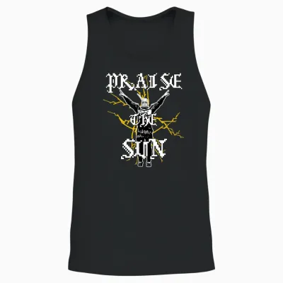 Praise the Sun Sunbro Gaming Unisex Tank Top - Black