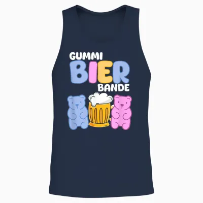 Gummibierbande - Mallorca Party Urlaub Malle Gruppen Unisex Tank Top - Navy