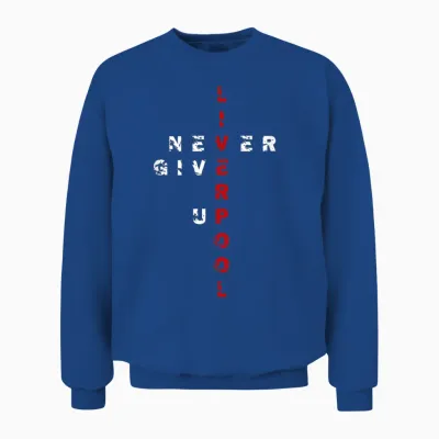 Liverpool T-Shirt Gift Liverpool England Great Britain Unisex Sweatshirt - Royal
