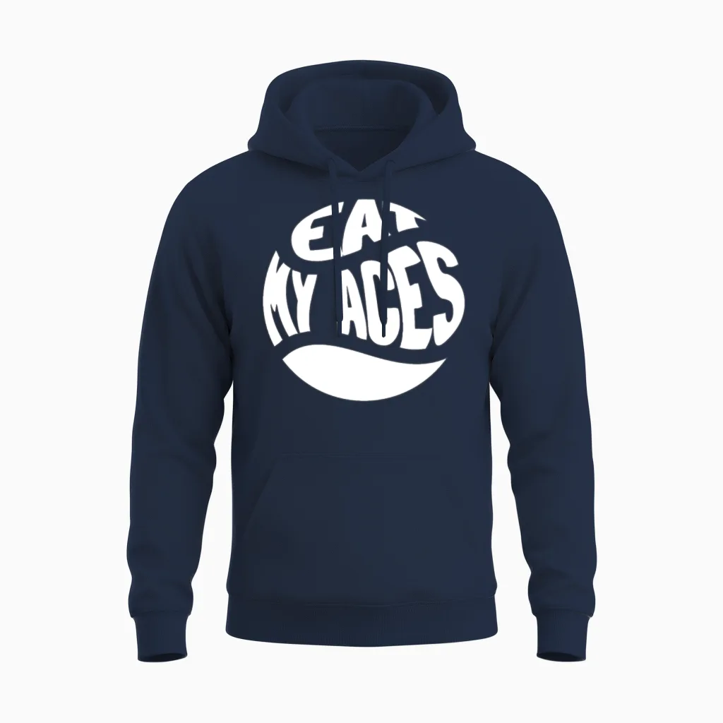 Tennis Funny Unisex Hoodie in Navy