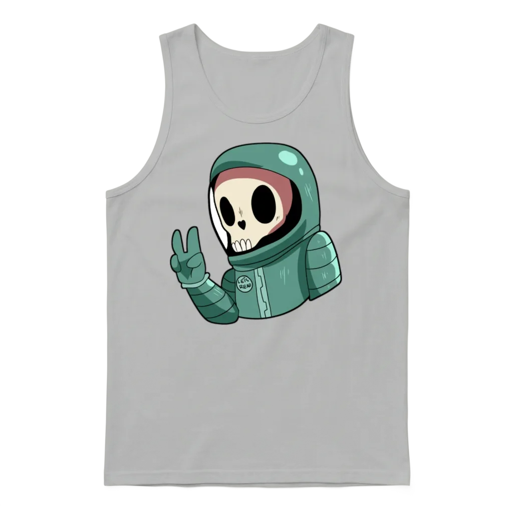 Peace Homie Unisex Tank Top - Ash
