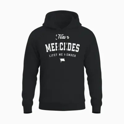 Mercedes Funny Name Mercedes Lifetime Unisex Hoodie - Black