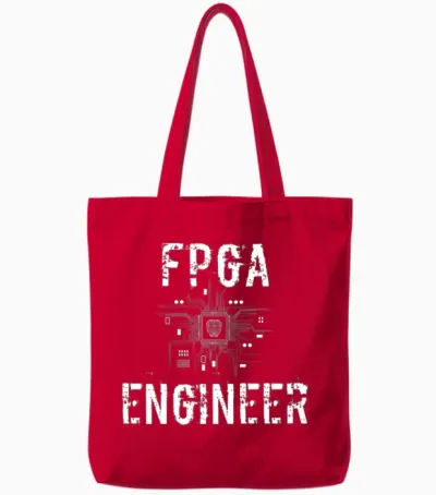 Fpga Engineer Tote Bags - Red